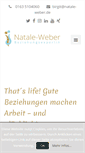 Mobile Screenshot of natale-weber.de